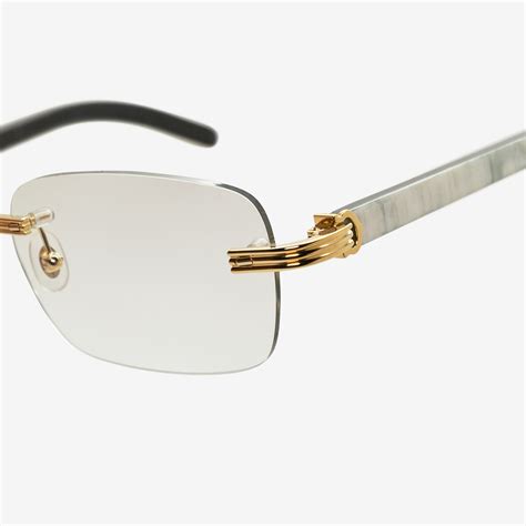 cartier frames for prescription glasses|cartier glasses buffs with diamonds.